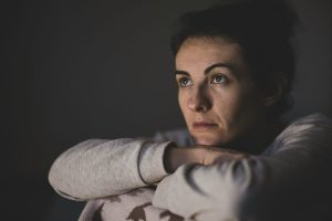 Une personne triste